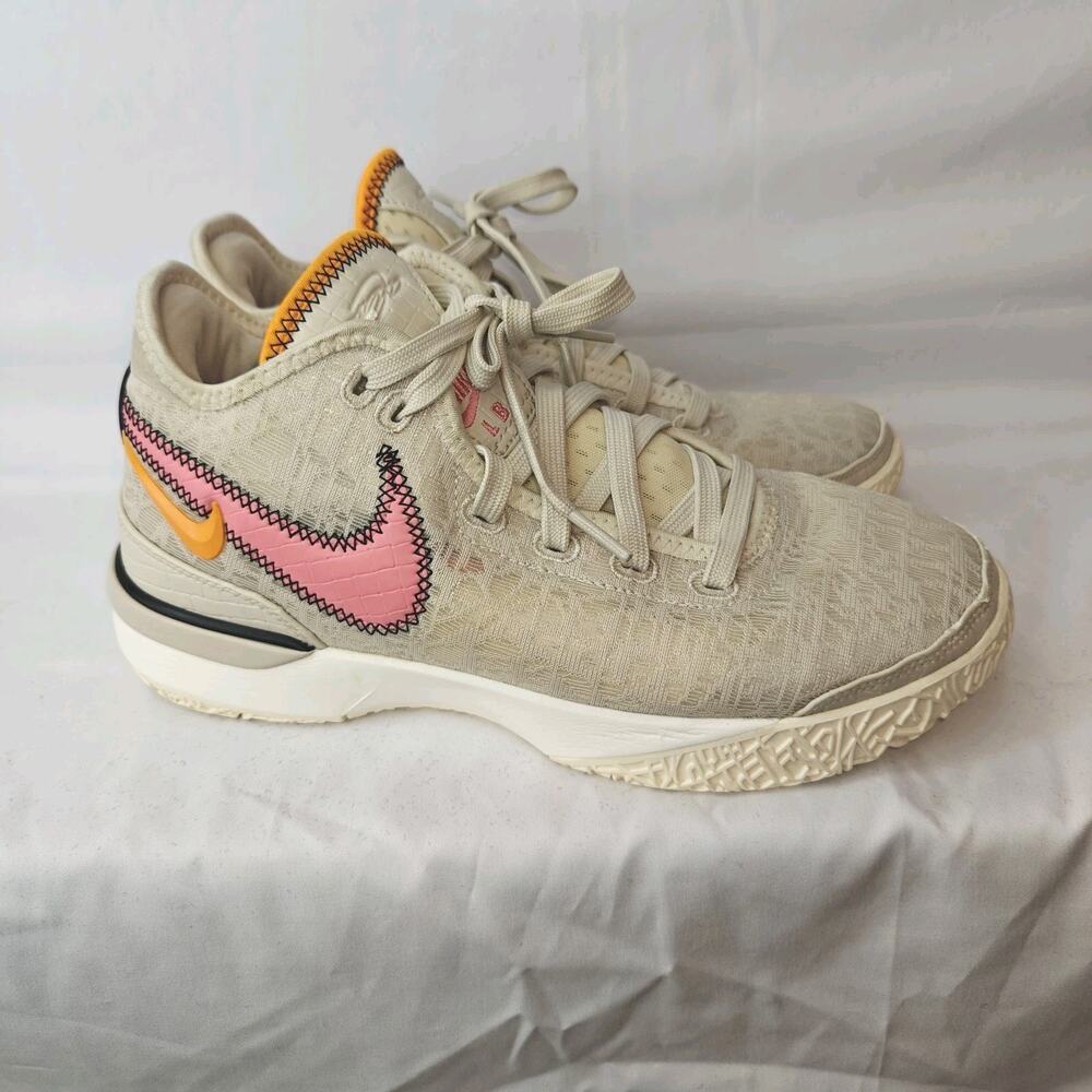 Nike Zoom Kids/Men 6.5 LeBron NXXT Gen Da Vinci Light Orewood Brown DR8784-100